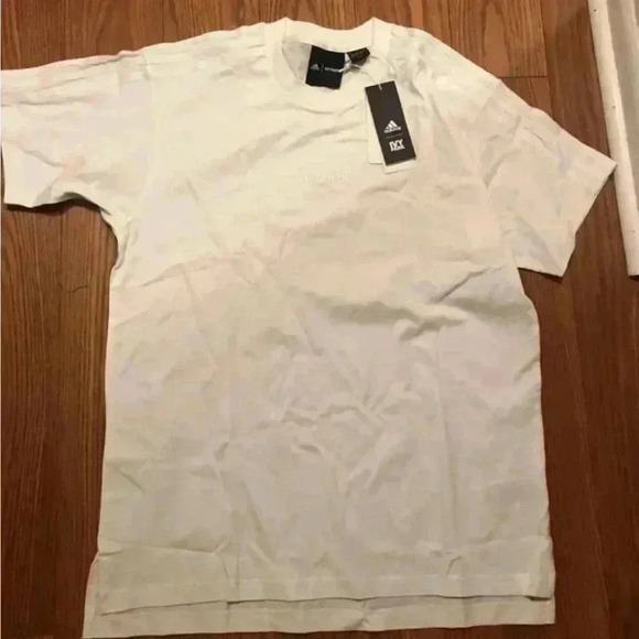 NWT Adidas x Ivy Park by Beyonce Oversized White Unisex Short Sleeve Tee XS - Picture 4 of 5